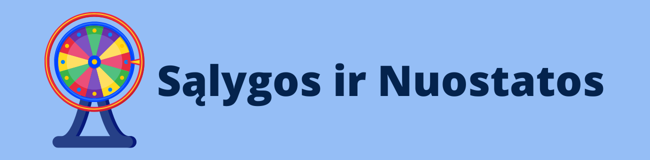 Nemokamų sukimų sąlygos ir nuostatos