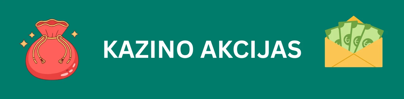 Kazino akcijas