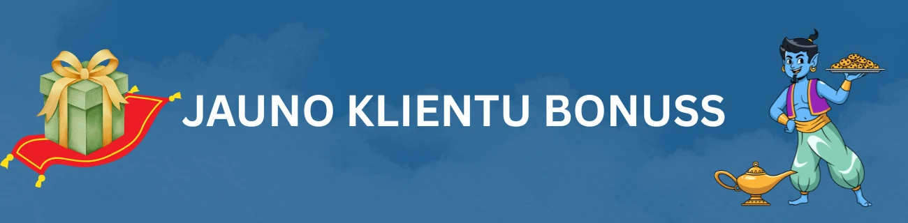 Aladins jauno klientu bonuss