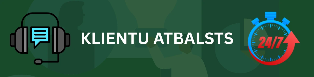 Klientu atbalsts ārzemju kazino