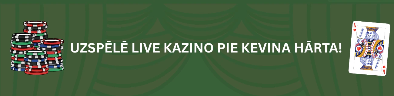 Kevins Hārts live kazino